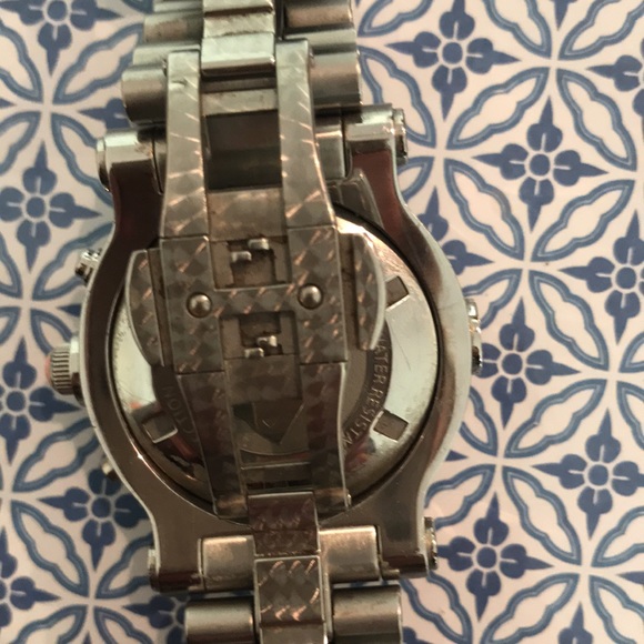 RENATO STAINLESS WATCH W/DIAMONDS - Picture 5 of 7